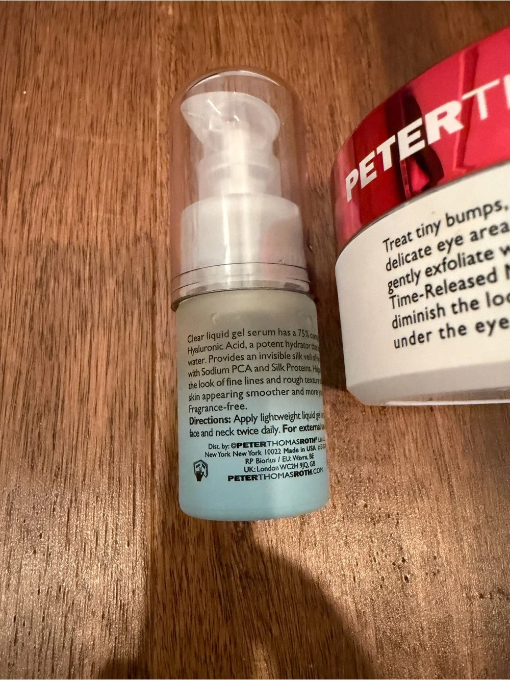 Peter Thomas Roth Eye and Face Cream Duo - Red & White Packaging